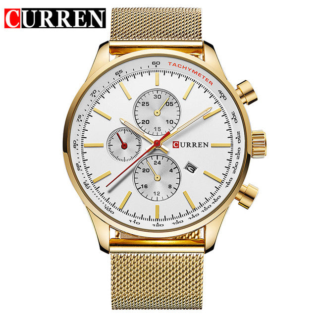 CURREN Fashion  Sport Military Business Date